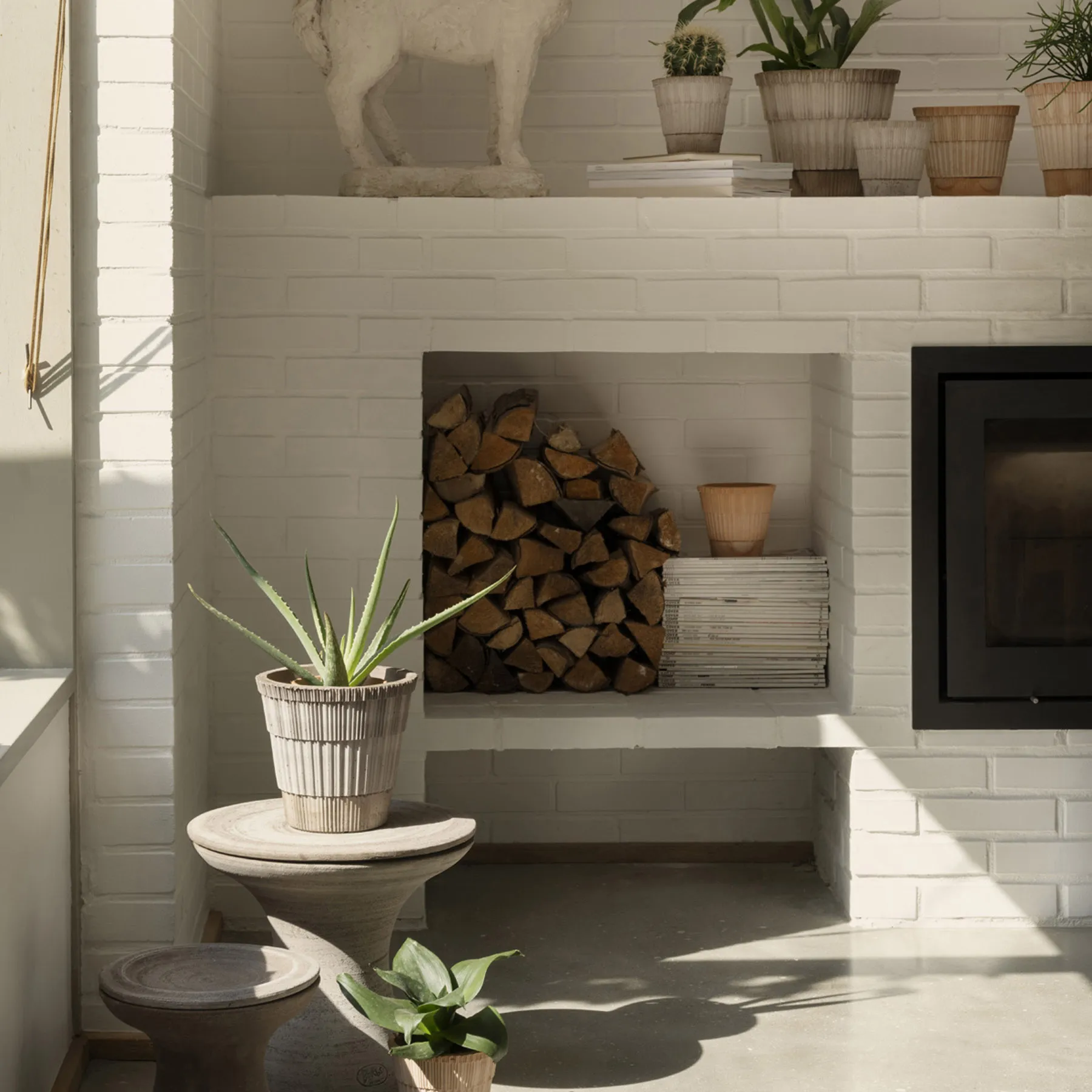 아틀라스 로우 토분, Grey, Ø25 cm Bergs Potter | 베르그 포터