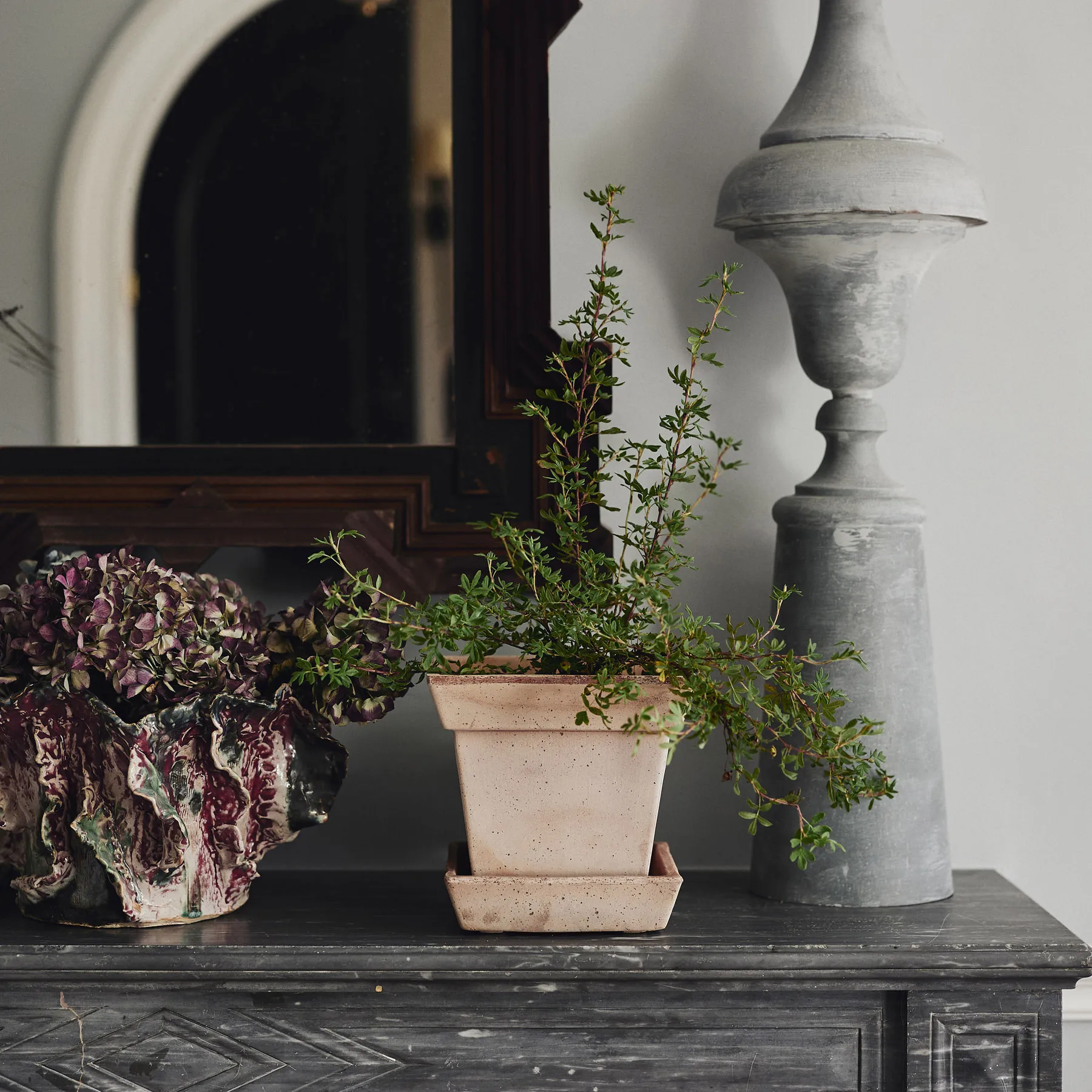 가이아 로우 토분, Rosa, Ø21 cm Bergs Potter | 베르그 포터