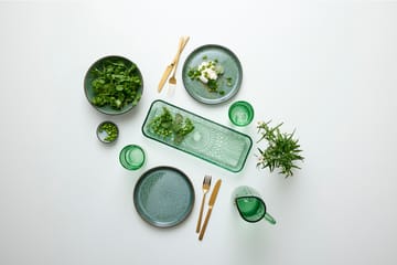 쿠신타 서빙 소서 직사각 14x38 cm - Green - Bitz | 비츠