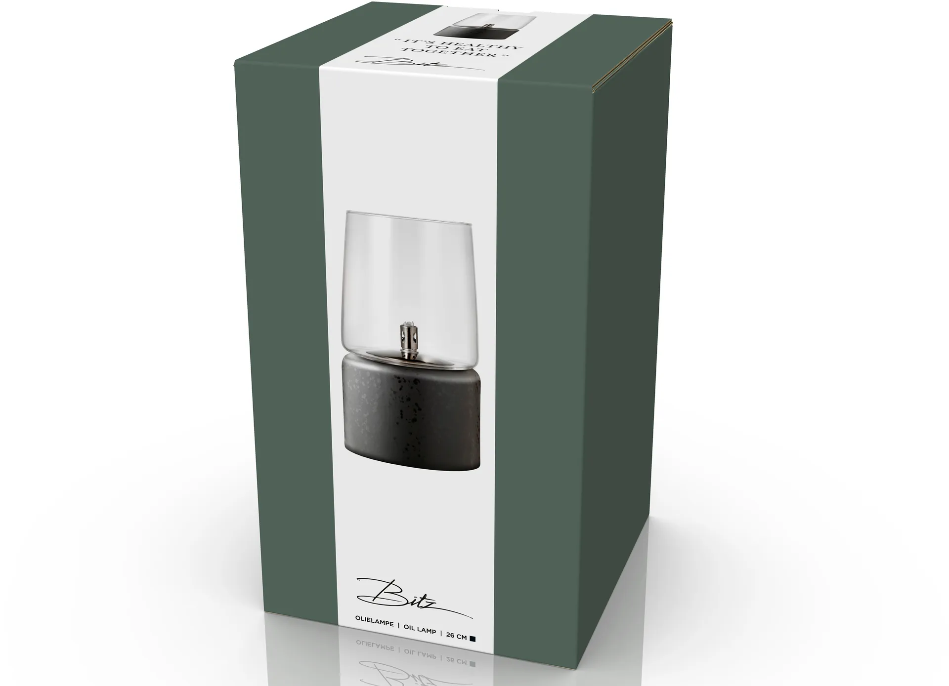 비츠 가스트로 오일 조명 Ø15x26 cm, Black Bitz | 비츠