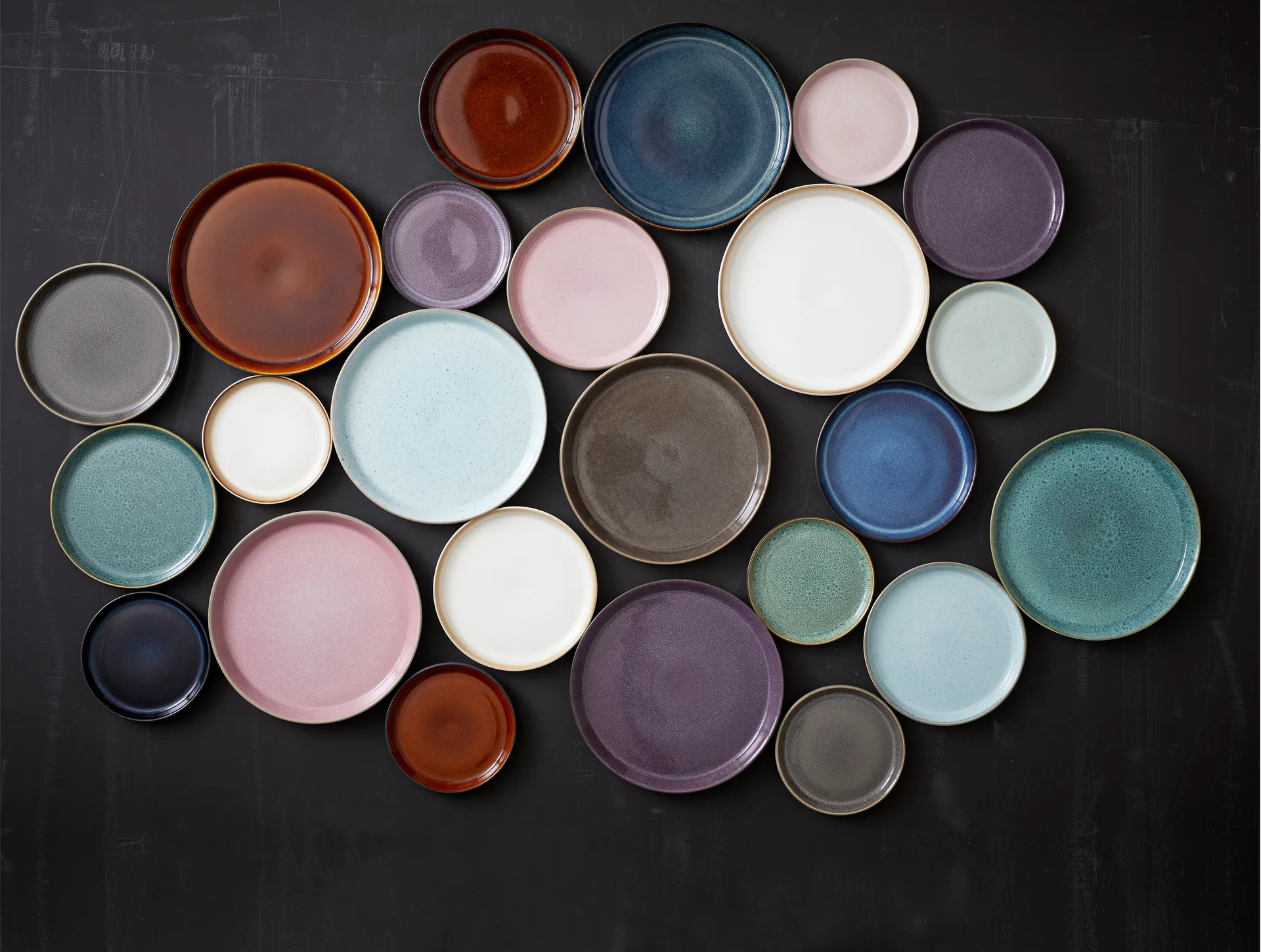 가스트로 플레이트 Ø17 cm, Black-dark blue Bitz | 비츠