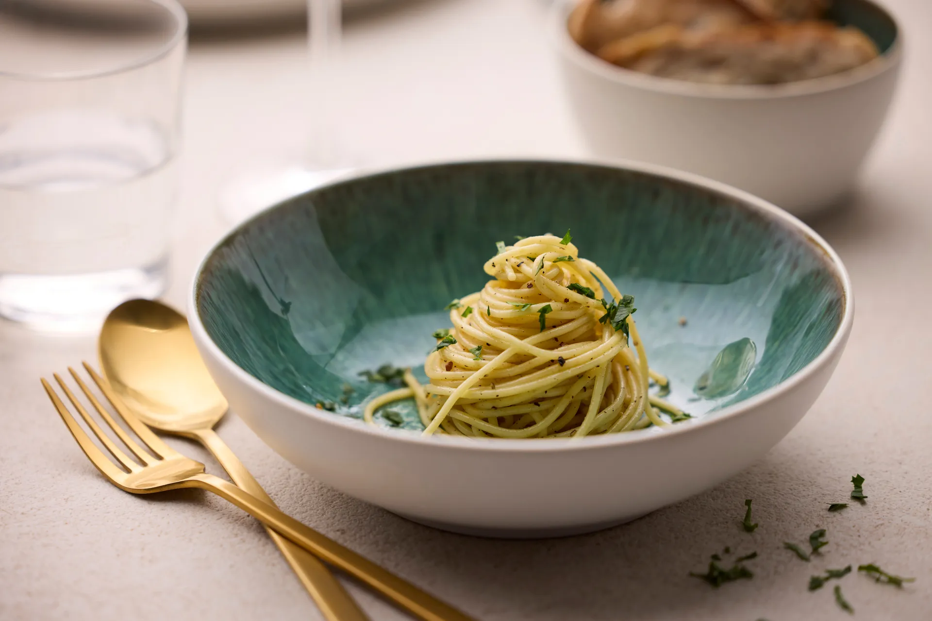 비츠 파스타 보울 가스트로 Ø20 cm, White-green Bitz | 비츠