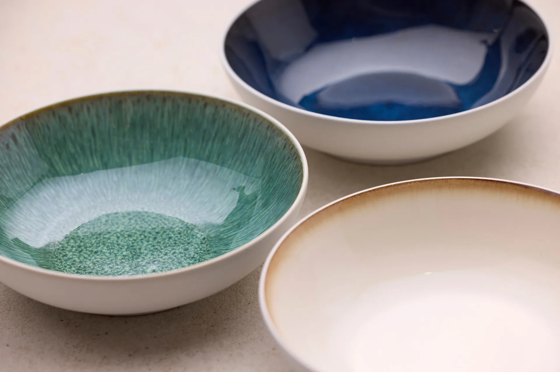 비츠 파스타 보울 가스트로 Ø20 cm, White-green Bitz | 비츠