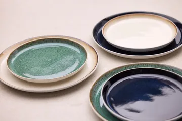 비츠 플레이트 가스트로 Ø21 cm - White–dark blue - Bitz | 비츠