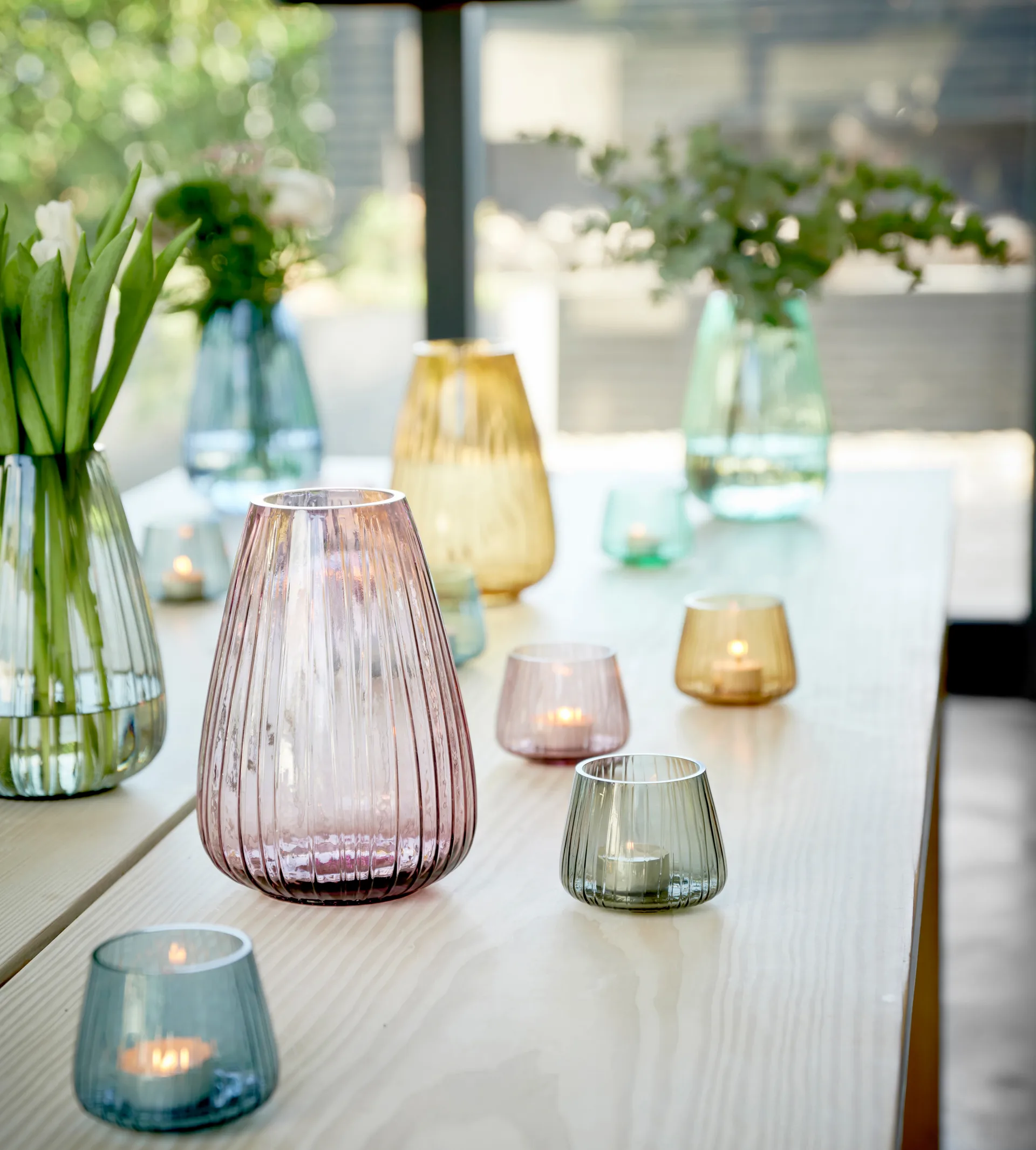 쿠신타 화병 22 cm, Amber Bitz | 비츠