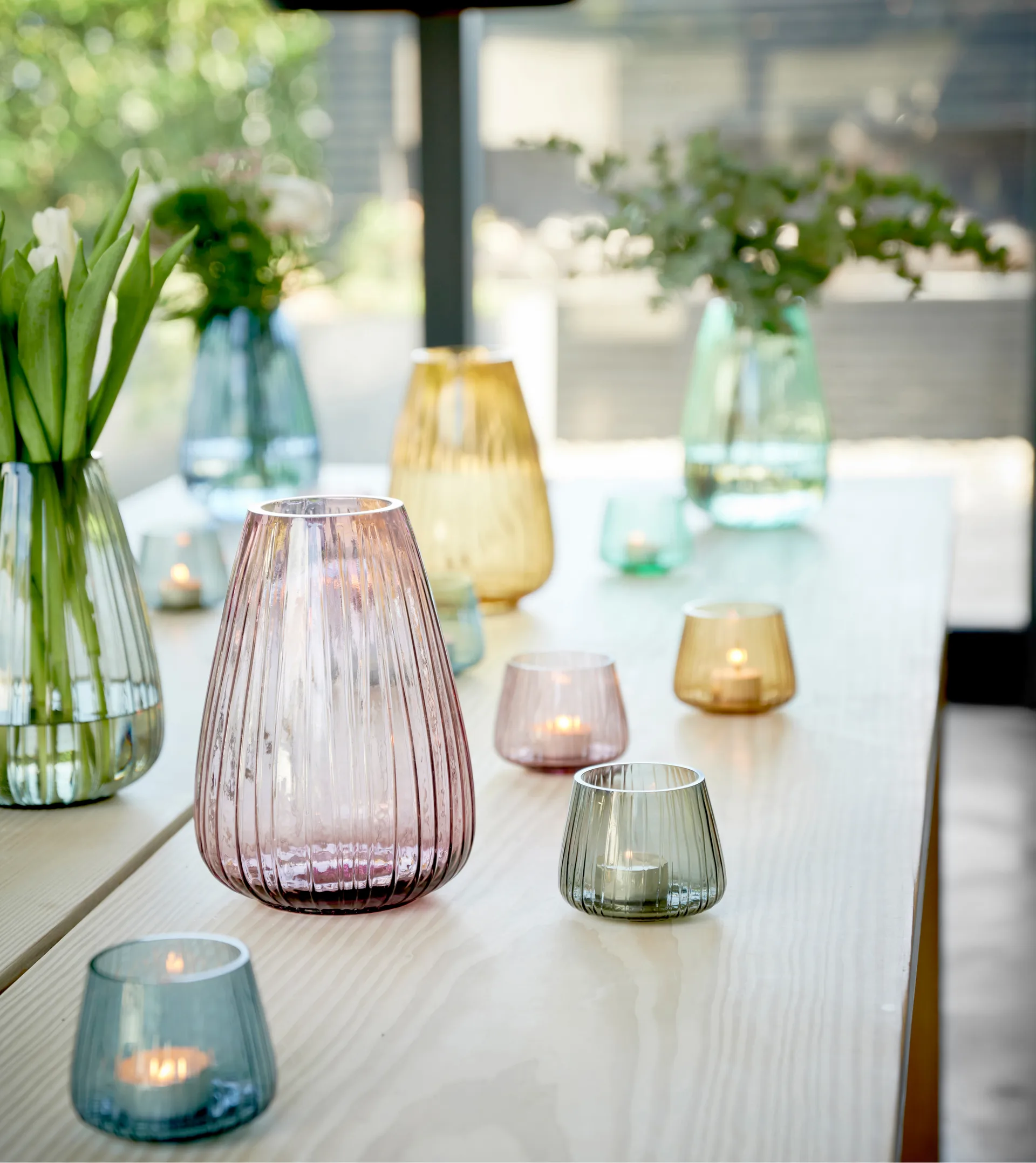 쿠신타 화병 22 cm, Smoke Bitz | 비츠