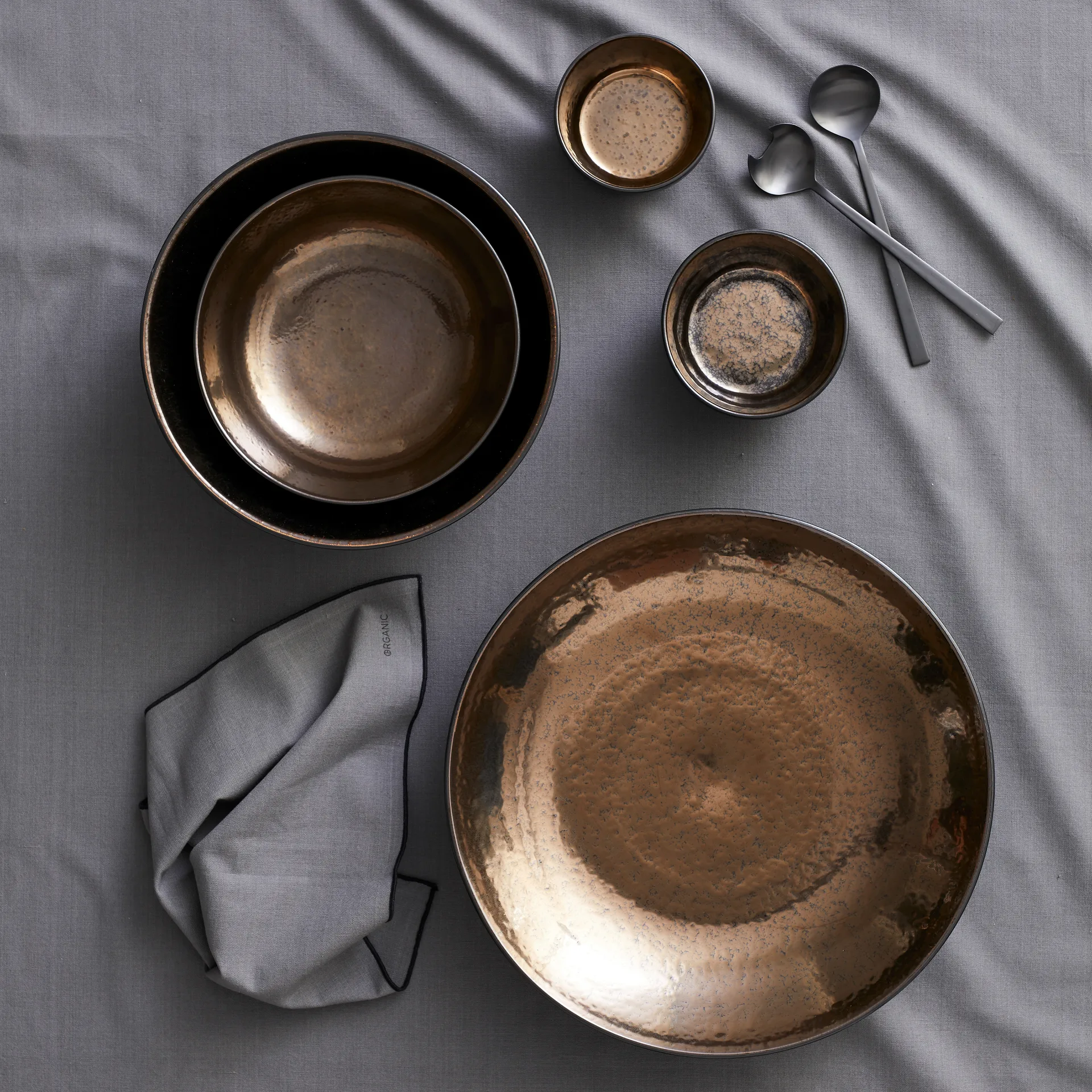 비츠 샐러드 보울 24 cm, Black-bronze Bitz | 비츠