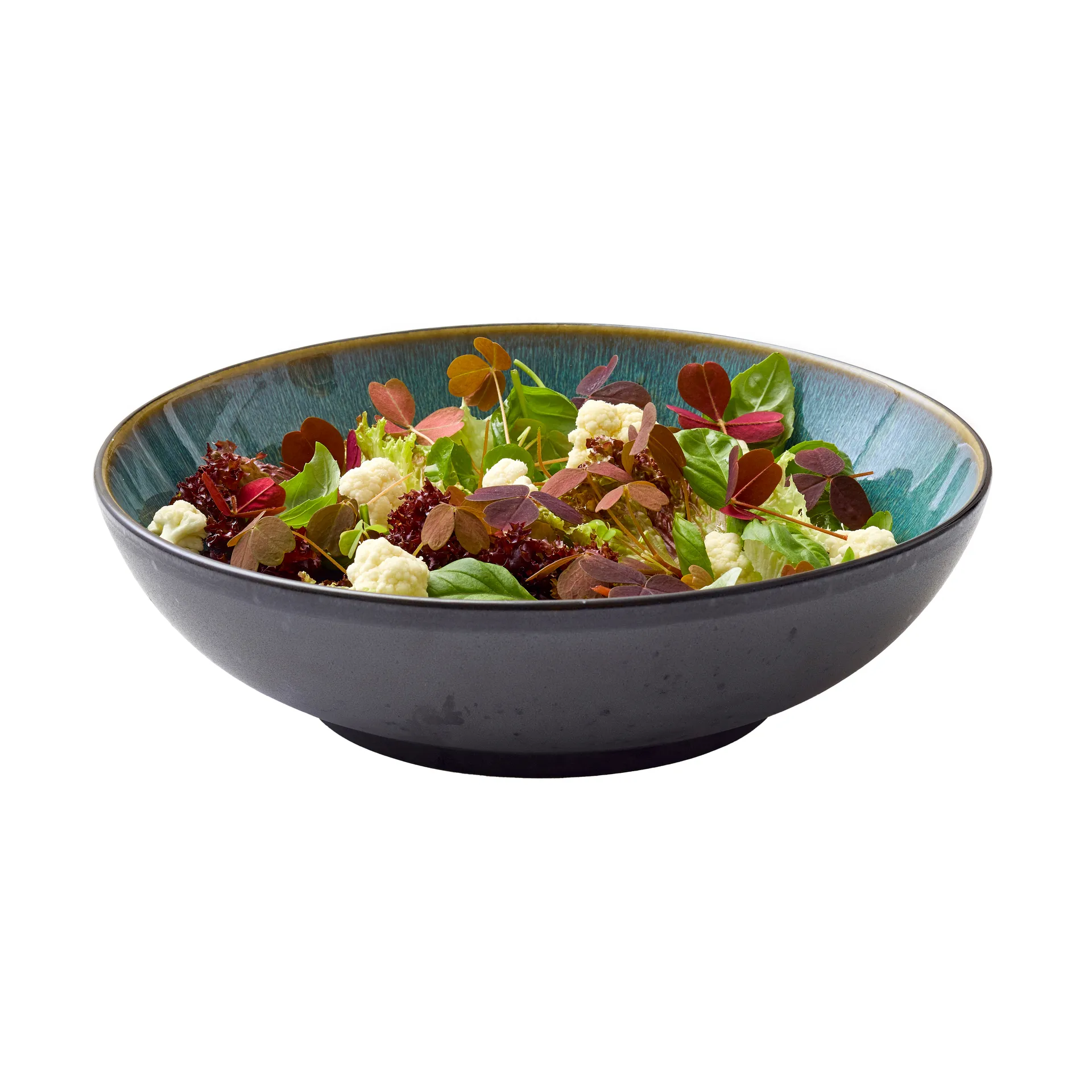 비츠 샐러드 보울 Ø24 cm, Black-green Bitz | 비츠