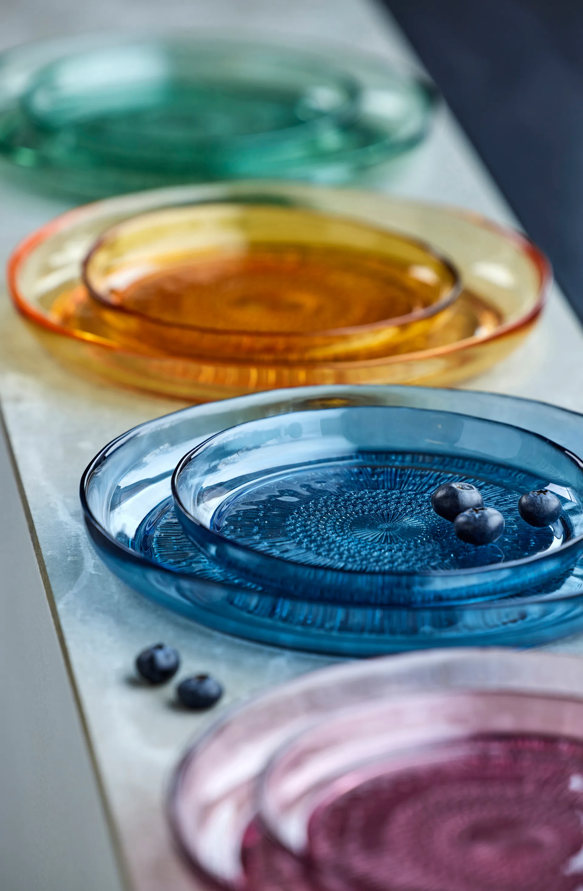 쿠신타 접시 Ø25 cm, Amber Bitz | 비츠