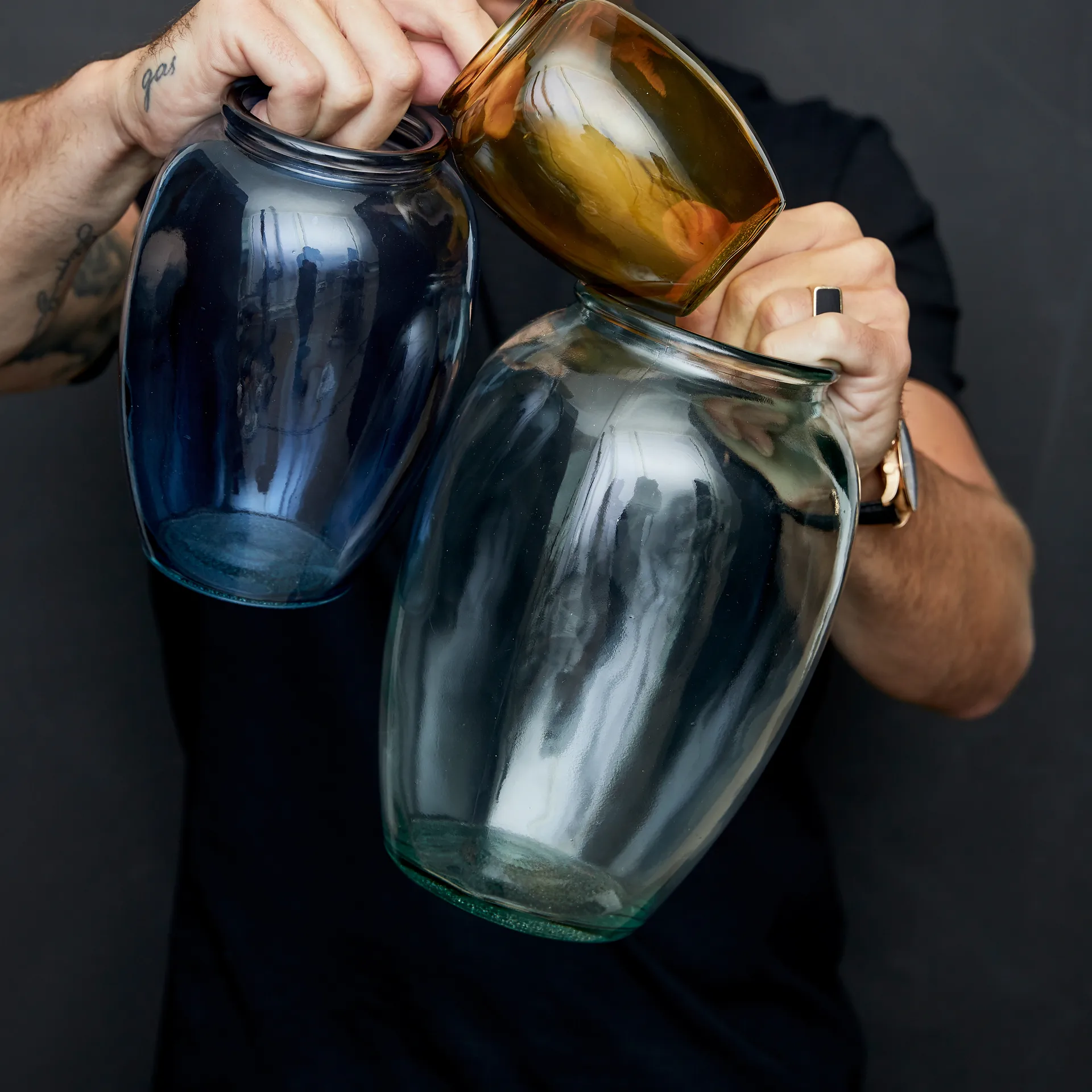 비츠 쿠신타 화병 25 cm, green Bitz | 비츠