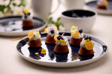 비츠 플레이트 가스트로 Ø27 cm - White-dark blue - Bitz | 비츠