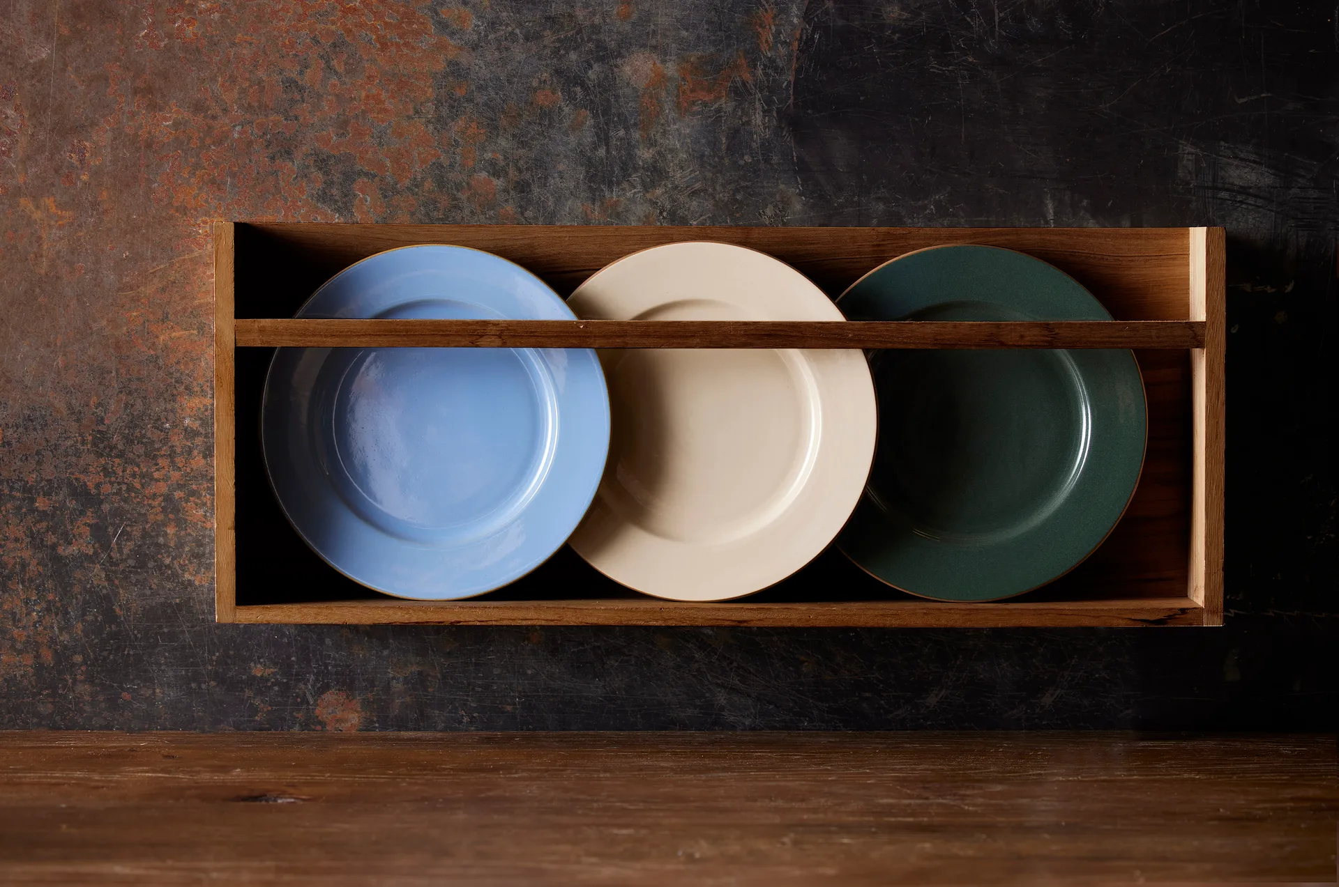 비츠 우드 접시 Ø27 cm, Wood-sand Bitz | 비츠