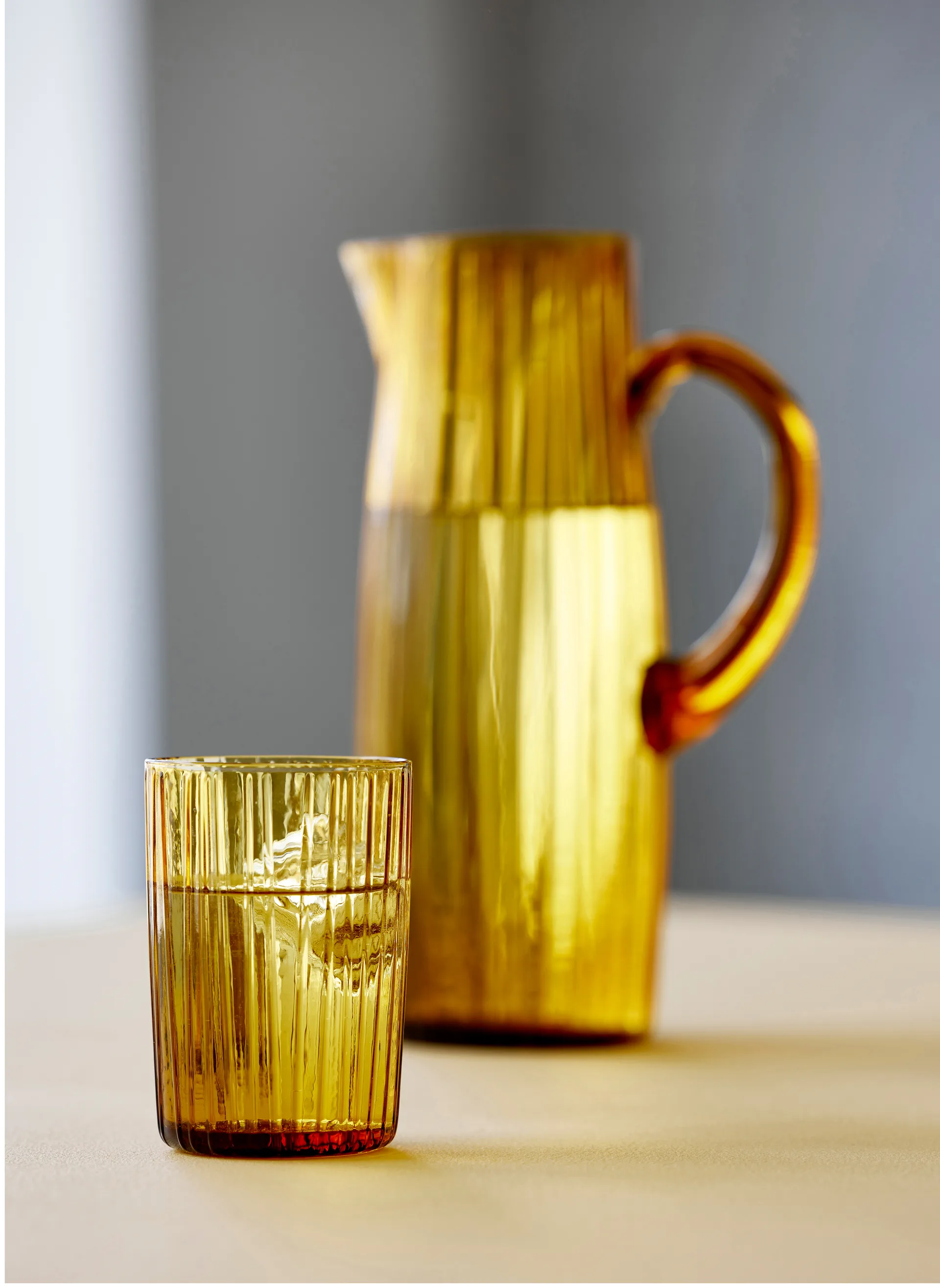 쿠신타 유리잔 28 cl 4개 세트, Amber Bitz | 비츠