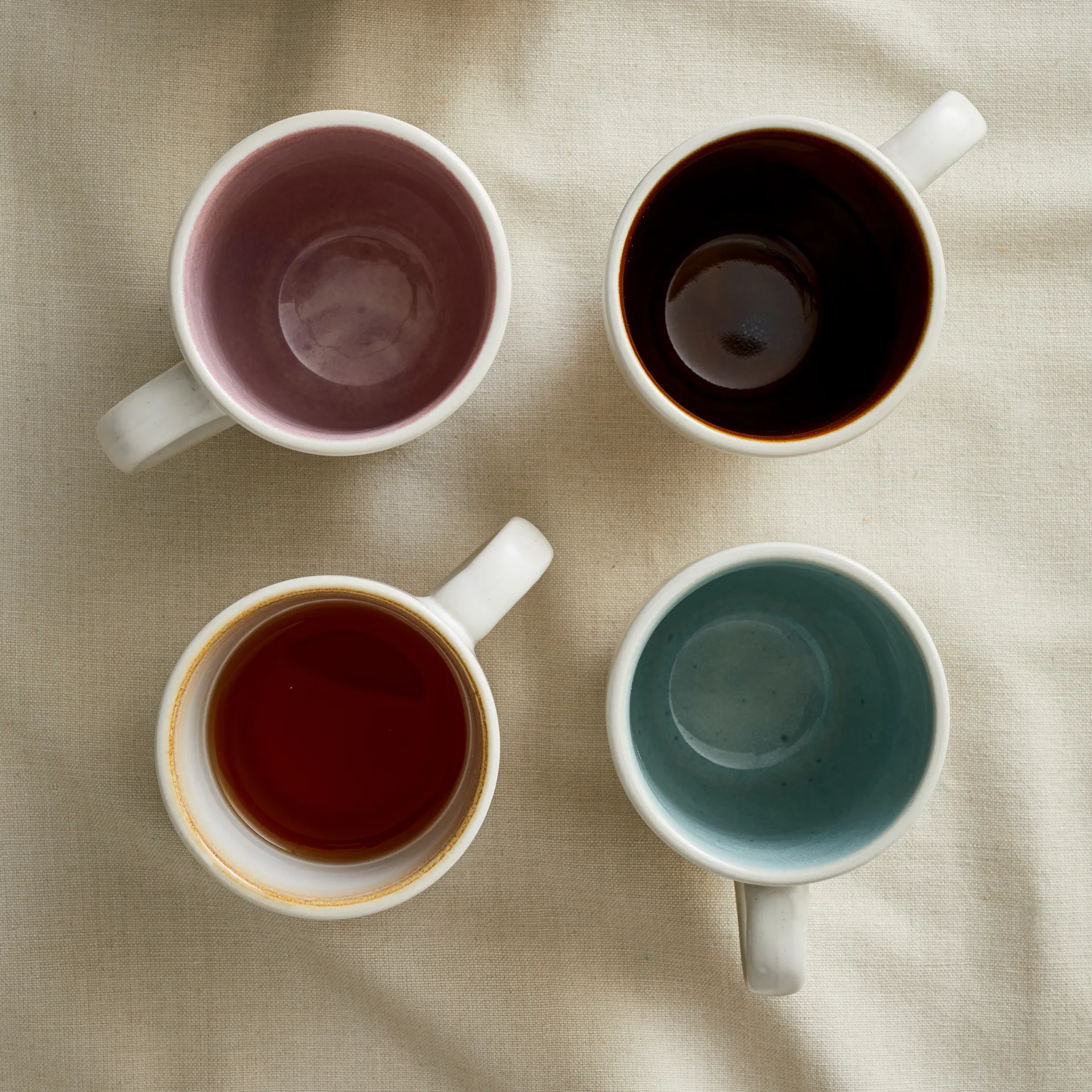 비츠 머그 30 cl 4개 세트, matte off white Bitz | 비츠