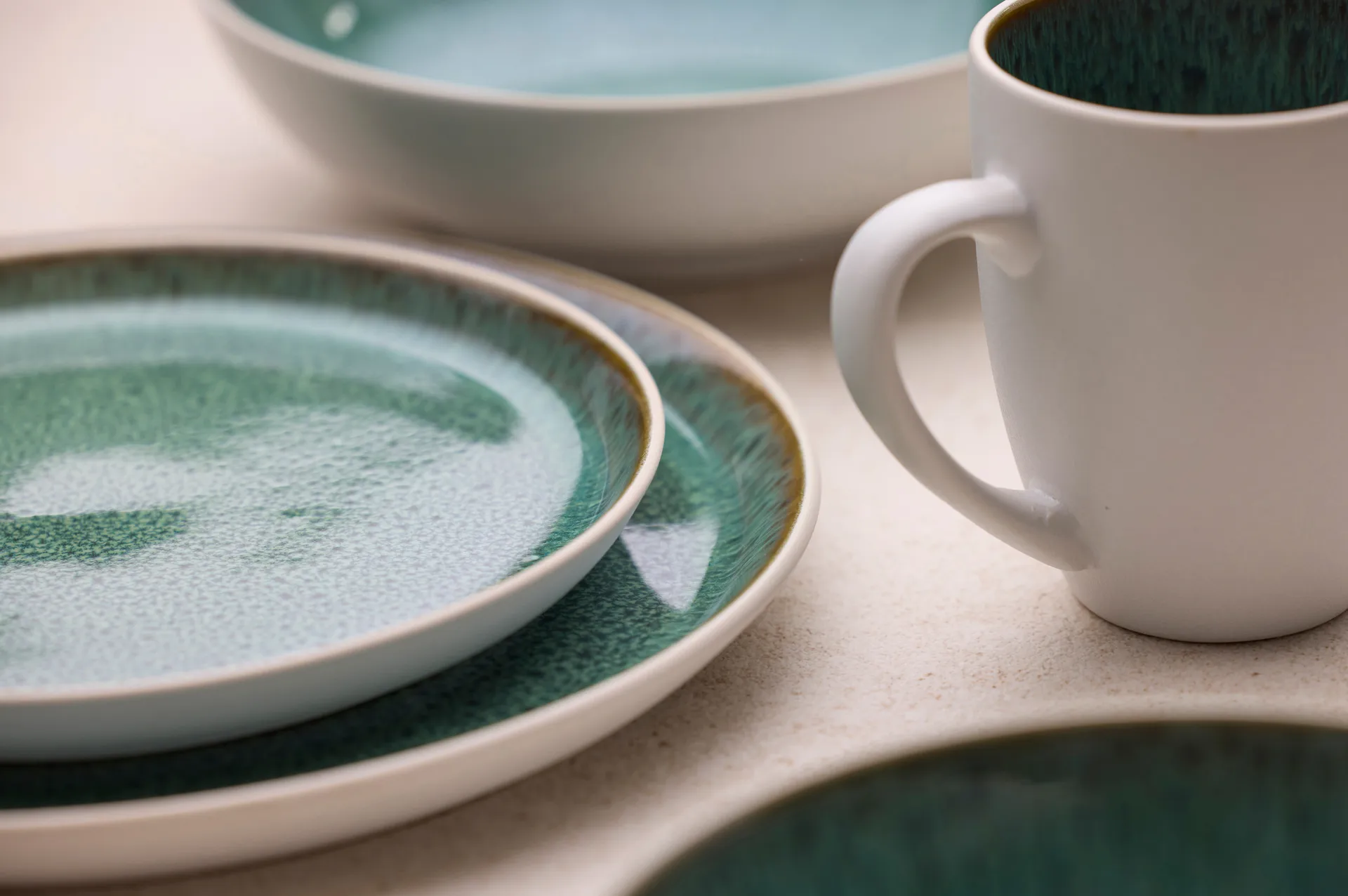 비츠 머그 가스트로 30 cl, White-green Bitz | 비츠