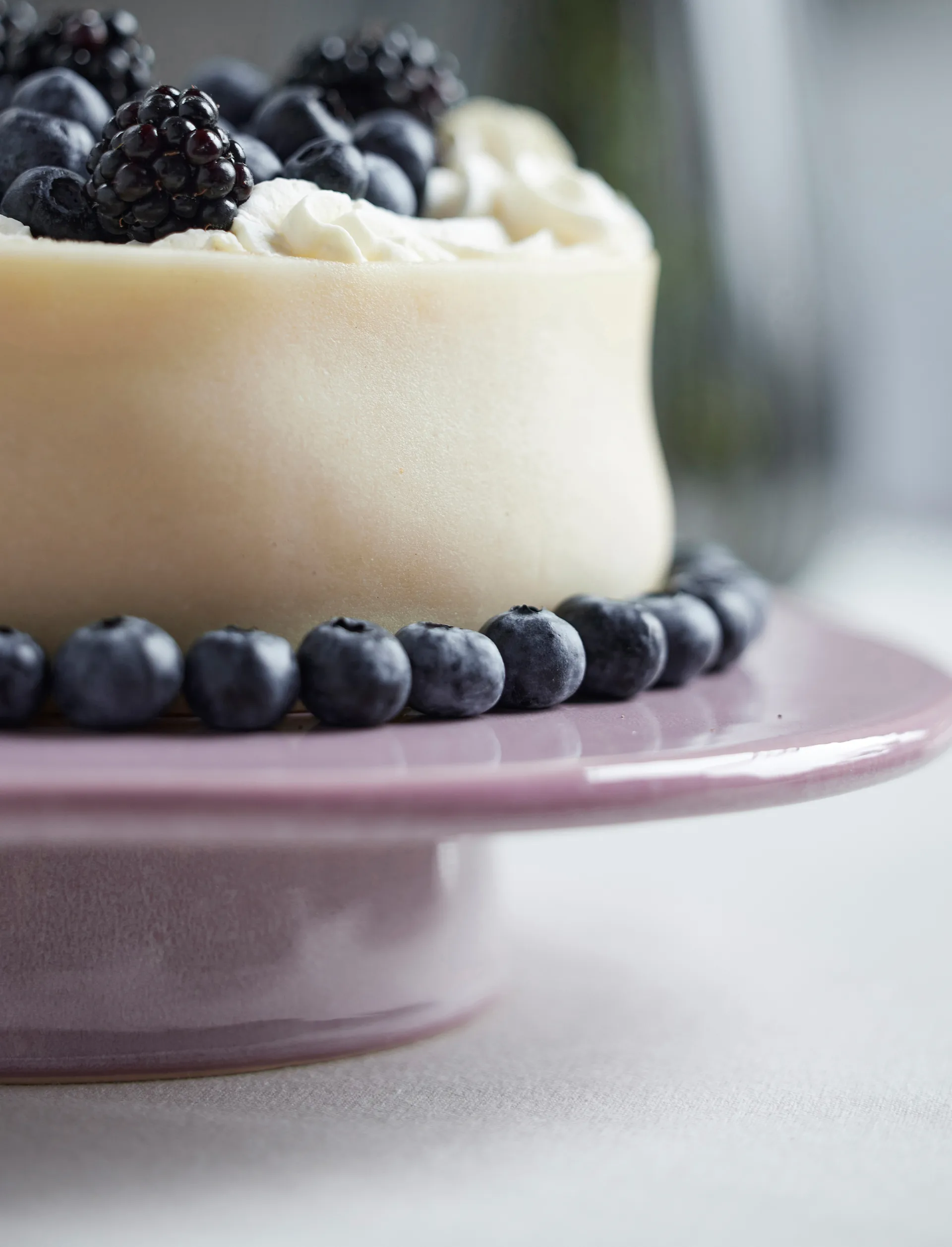 비츠 케이크 디쉬 온 풋 Ø30 cm, Light pink Bitz | 비츠