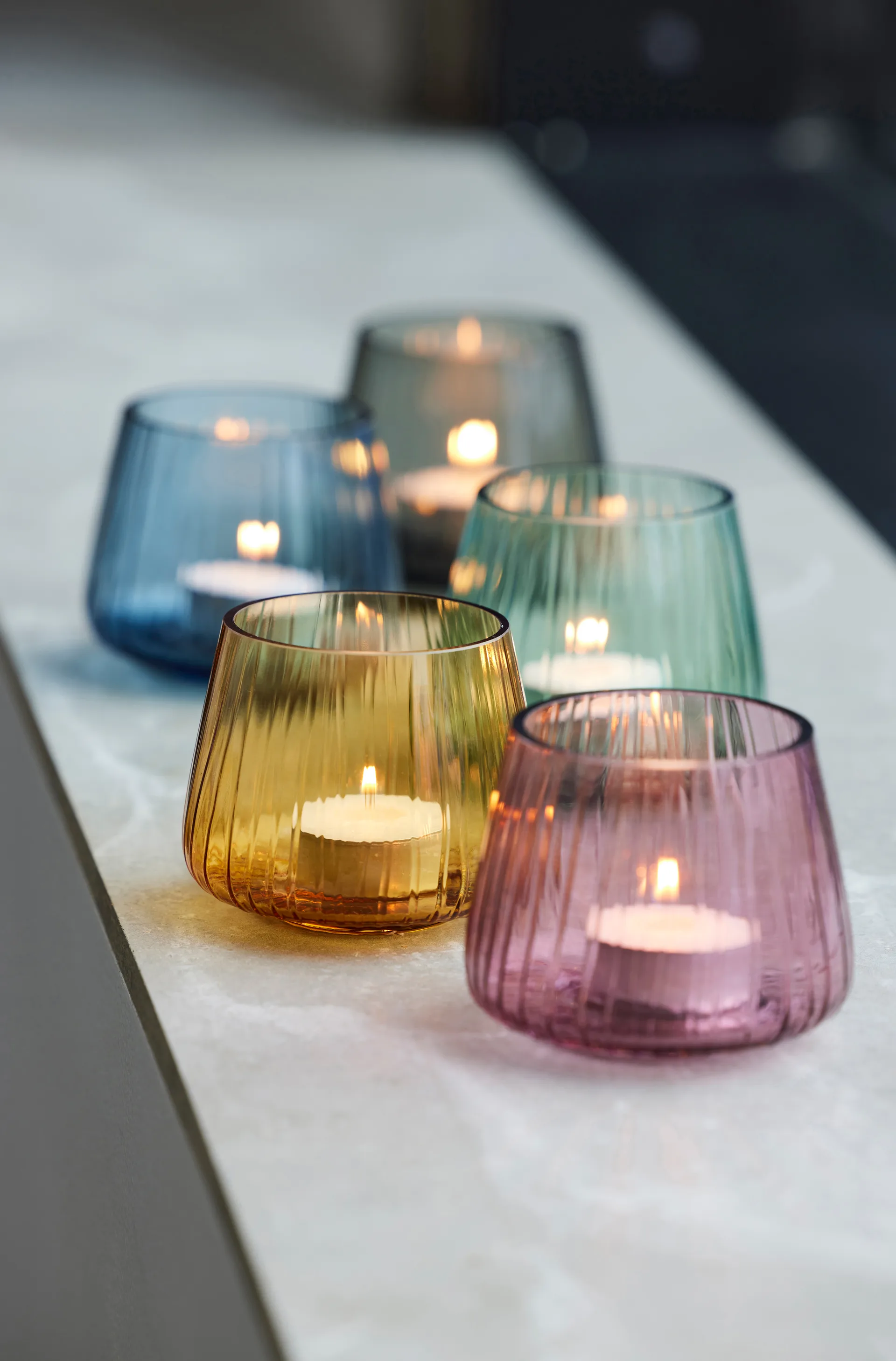 쿠신타 티 라이트 홀더 7.5 cm 2개 세트, Green Bitz | 비츠