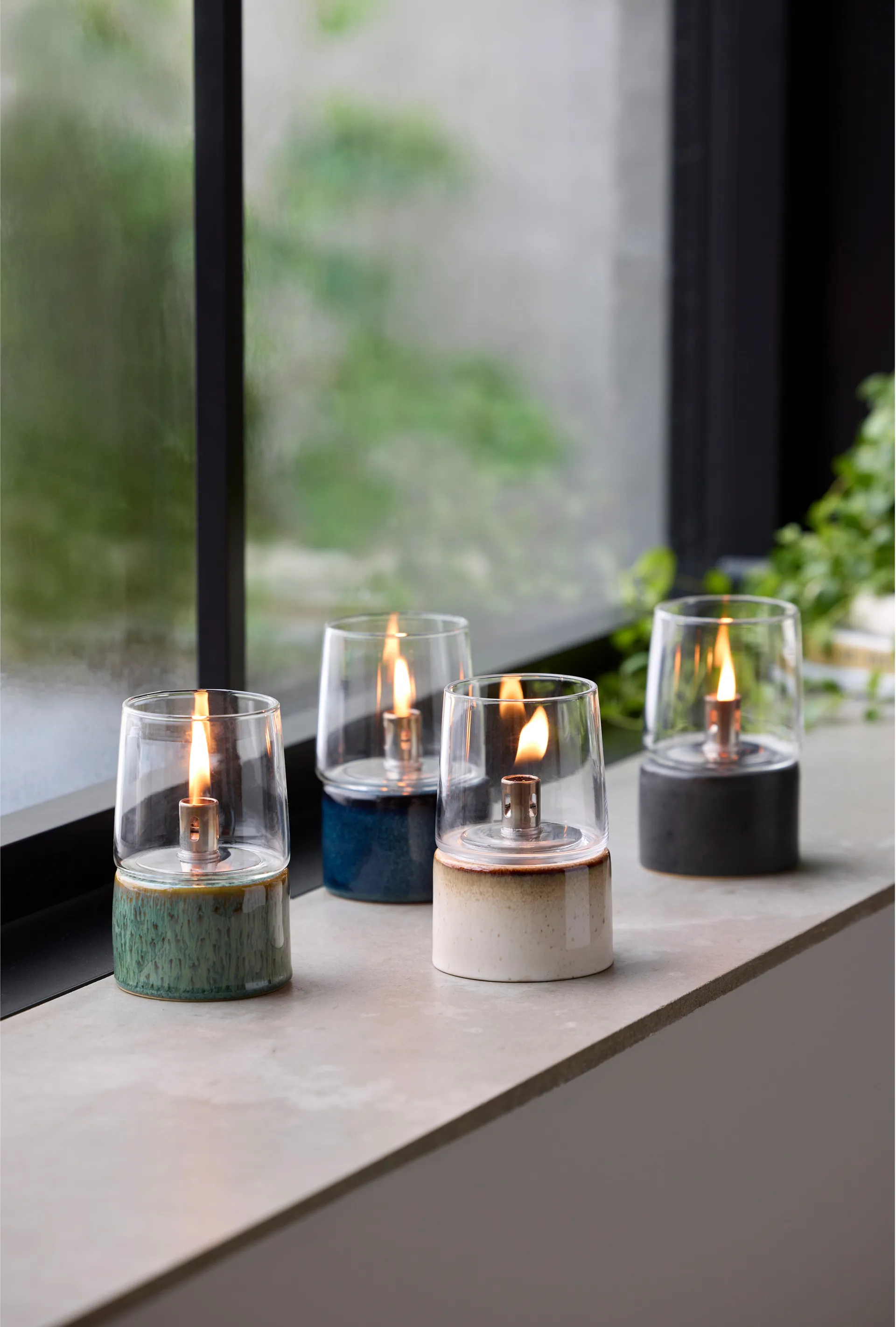 비츠 가스트로 오일 조명 Ø8.5x14 cm, Cream white Bitz | 비츠