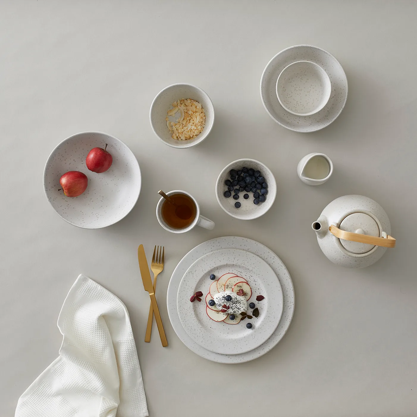 Bitz soup 보울 Ø18 cm matte, matte cream white Bitz | 비츠