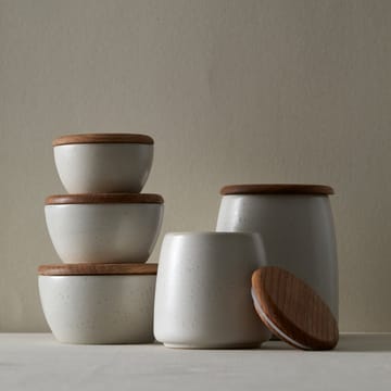 비츠 유리병 & 매트 (matte) 리드 12 cm - matte off white - Bitz | 비츠