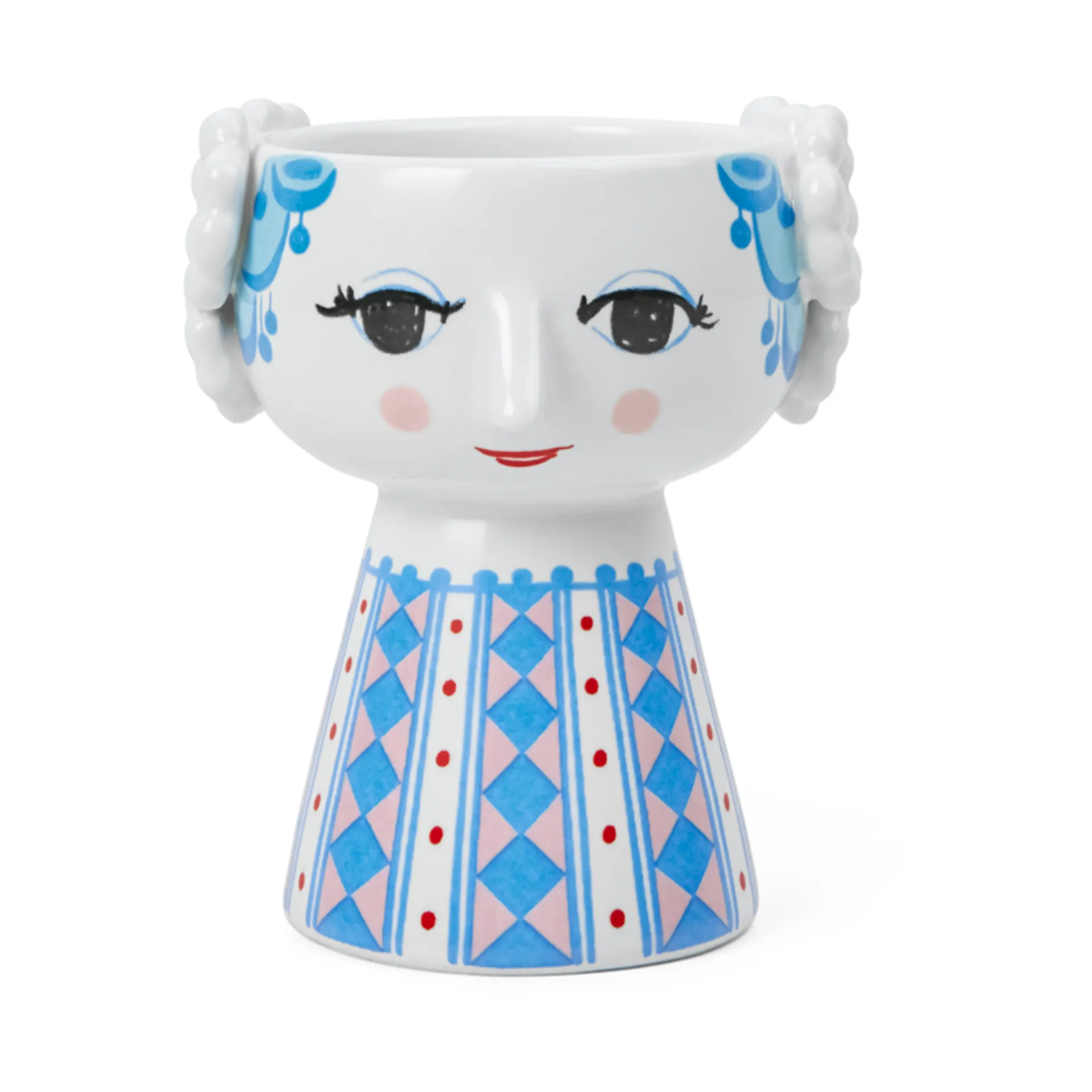 에바 캔들스틱 9.5 cm, Dark blue Bjørn Wiinblad | 뵨 윈블라드