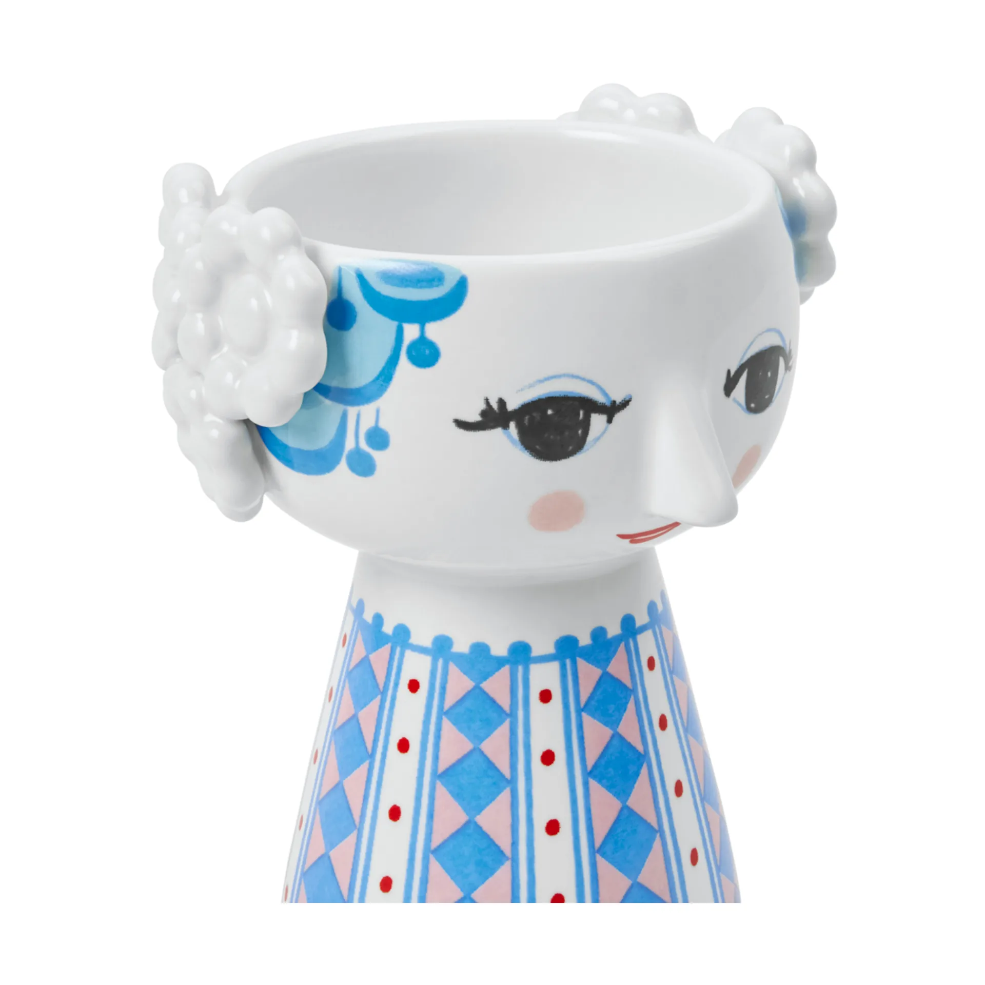 에바 캔들스틱 9.5 cm, Dark blue Bjørn Wiinblad | 뵨 윈블라드