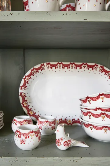 Guirlande 캔들홀더 5 cm - Red - Bjørn Wiinblad | 뵨 윈블라드