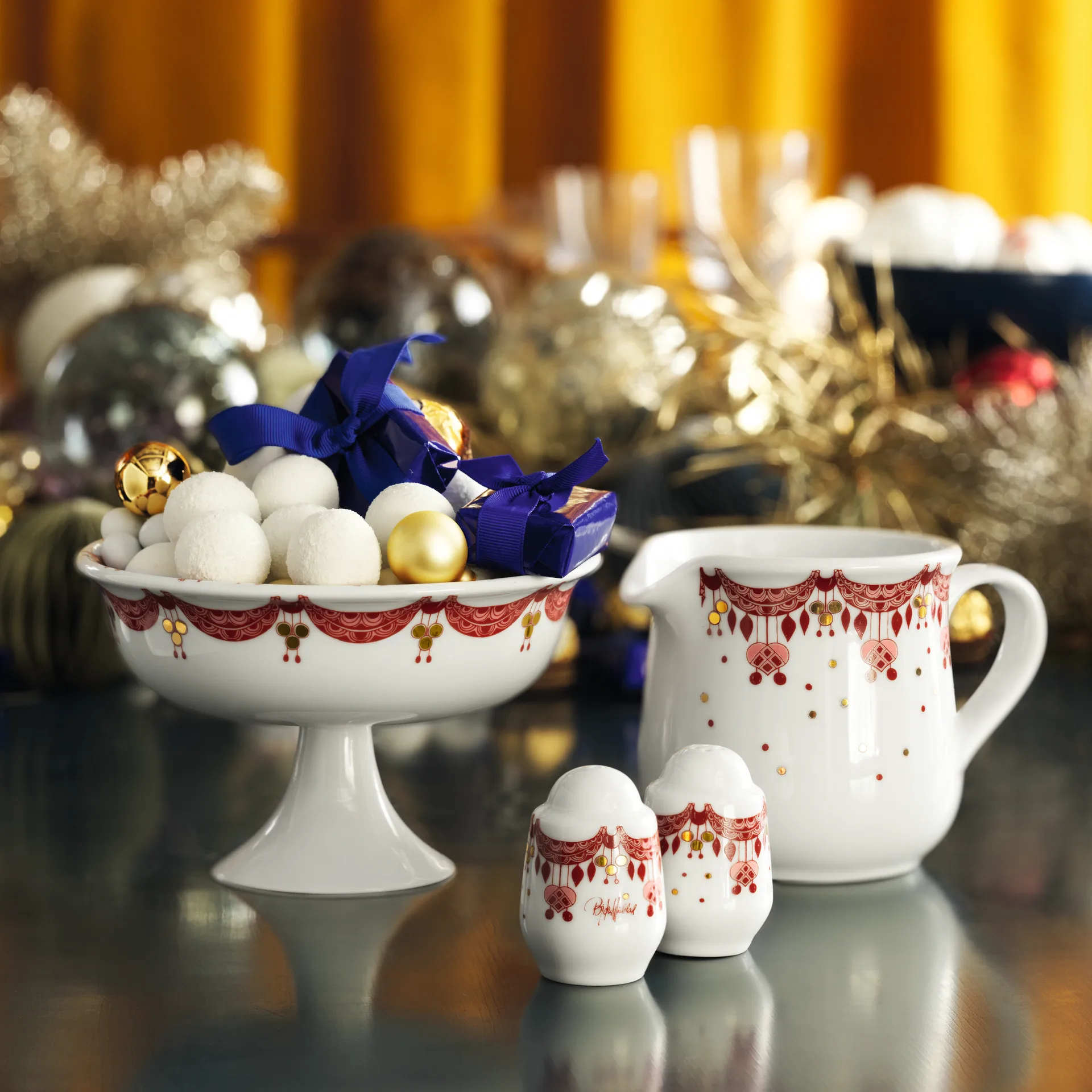 Guirlande 소스 팟 50 cl, Red Bjørn Wiinblad | 뵨 윈블라드