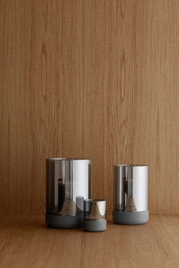 칼마 캔들 홀더 & 티 라이트 10 cm - Steel grey - blomus | 블로무스