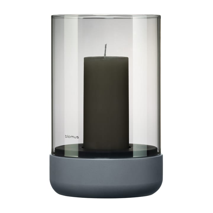 칼마 캔들 홀더 & 블록 캔들 12 cm, Gray-smoke Blomus | 블로무스