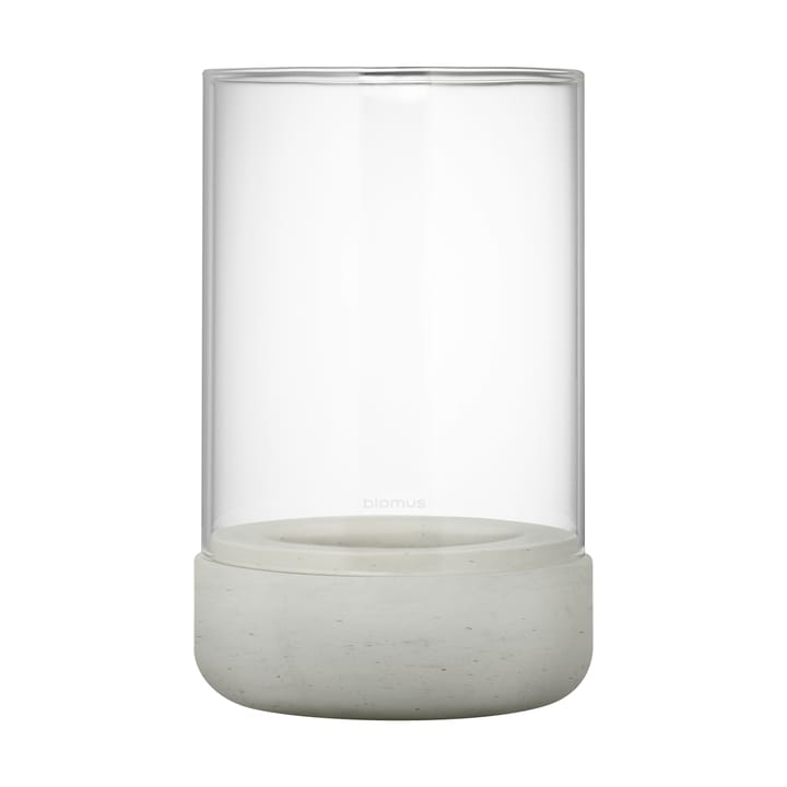칼마 캔들 홀더 & 블록 캔들 12 cm - Light grey - Blomus | 블로무스