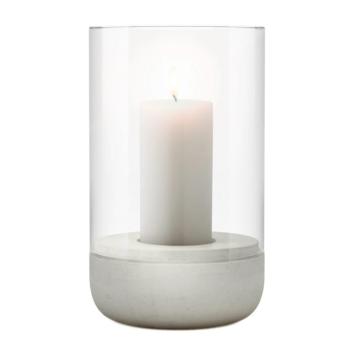 칼마 캔들 홀더 & 블록 캔들 12 cm, Light grey Blomus | 블로무스