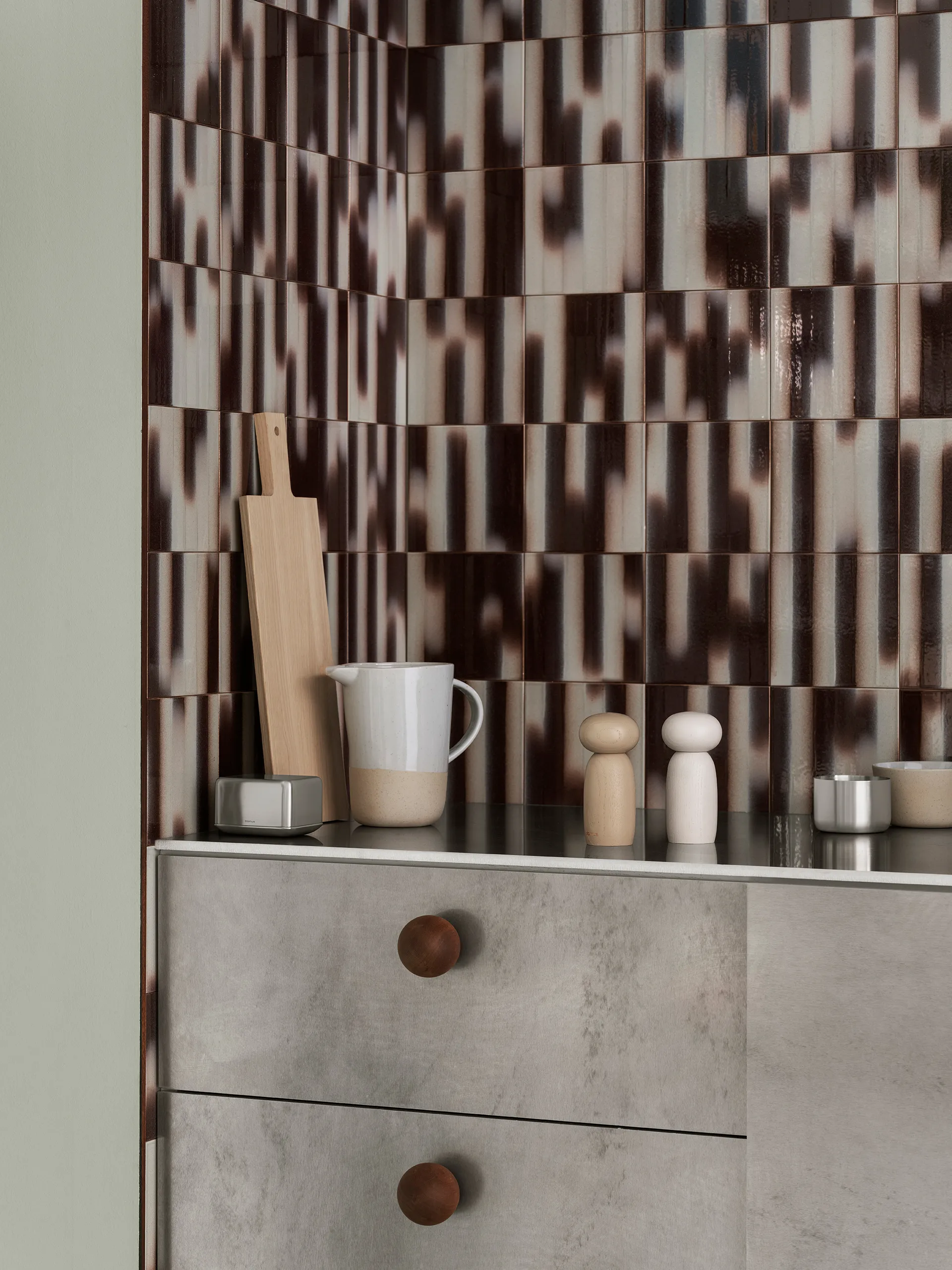 몰리 소금과 후추 밀 세트 13 cm, Moonbeam blomus | 블로무스