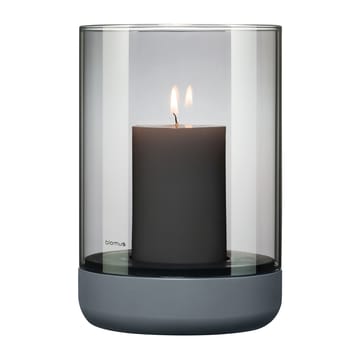 칼마 캔들홀더 & 블록 캔들 Ø15 cm - Gray-smoke - Blomus | 블로무스