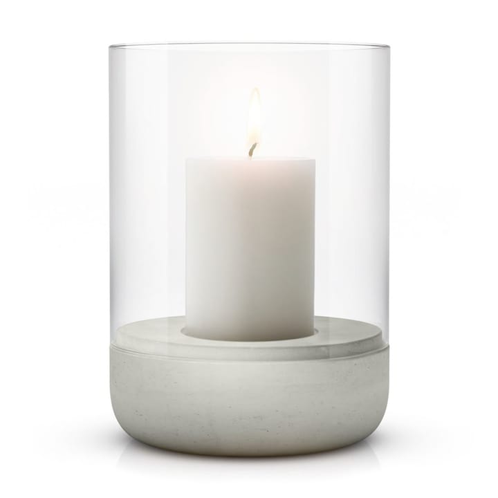 칼마 캔들홀더 & 블록 캔들 Ø15 cm, Light grey Blomus | 블로무스