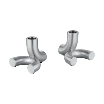 두들 캔들 홀더 2개 세트 - Matte stainless steel - blomus | 블로무스
