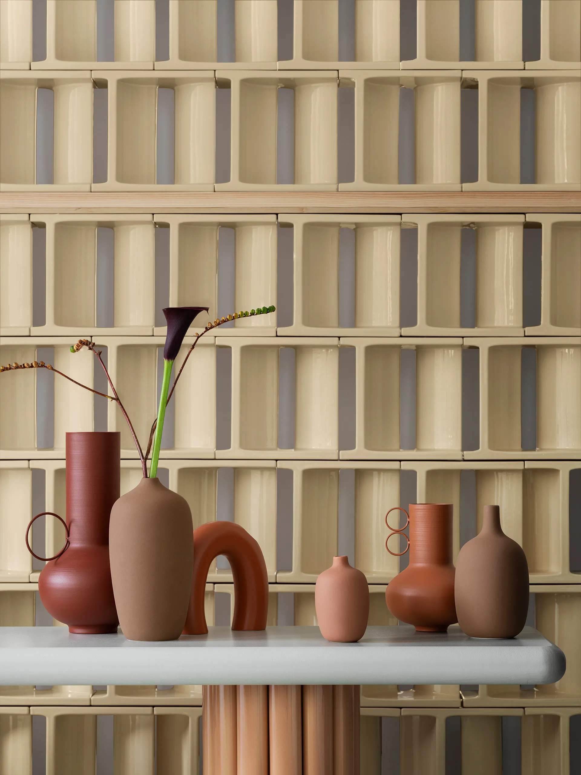 세올라 화병 21 cm, Indian Tan blomus | 블로무스