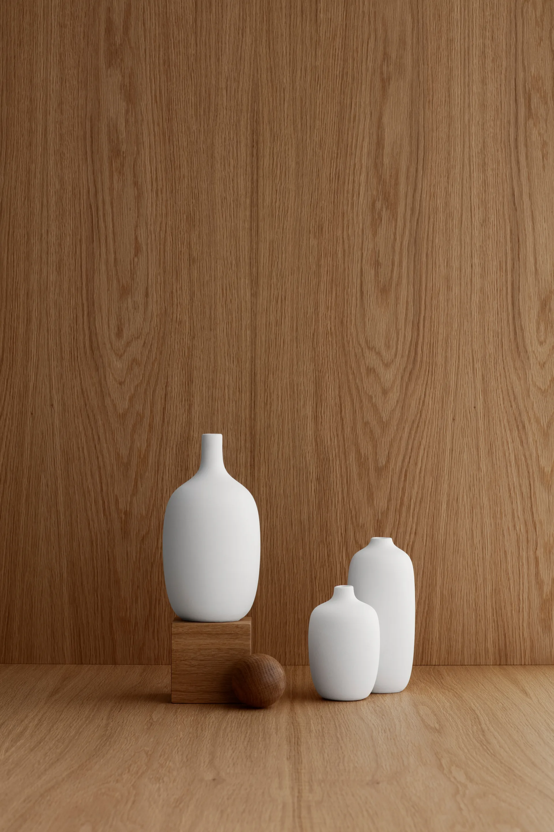 세올라 화병 21 cm, White blomus | 블로무스