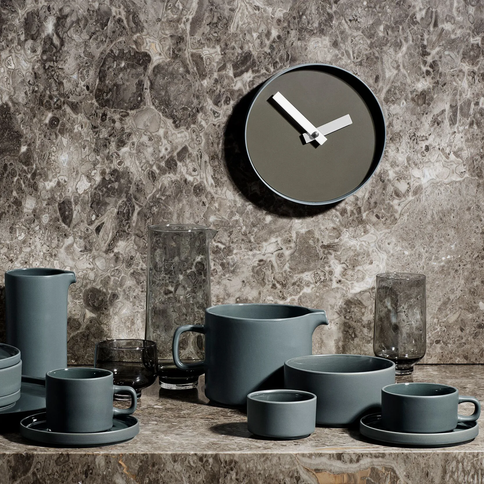 플로우 텀블러 글래스 22 cl 2팩, Smoke blomus | 블로무스