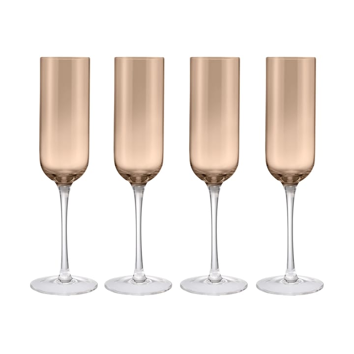 푸미 샴페인잔 22 cl 4개 세트 - Coffee-clear - Blomus | 블로무스