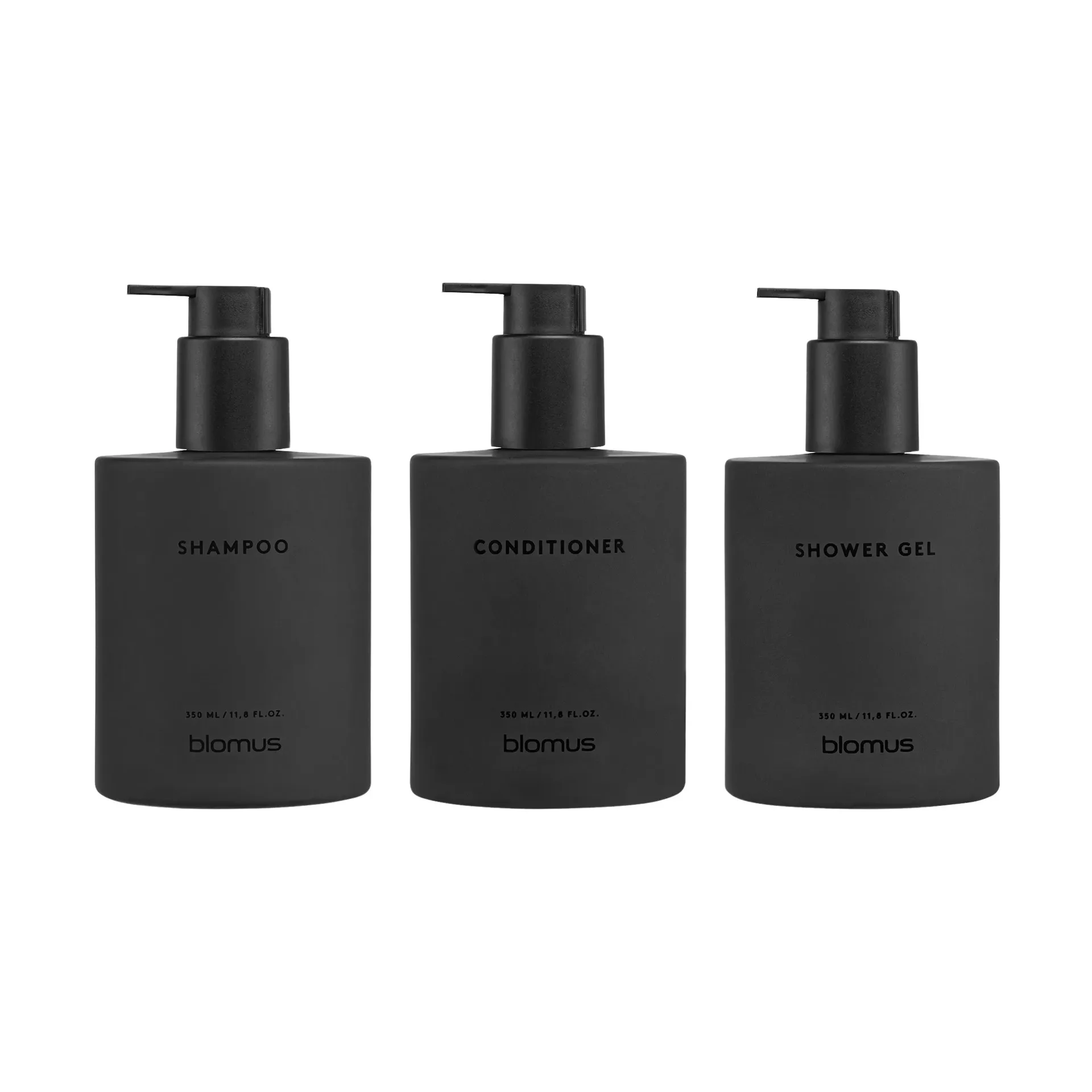 키레이 글라스 보틀(벽걸이 홀더 포함) 3개 세트, Smoke, glue-mounted blomus | 블로무스