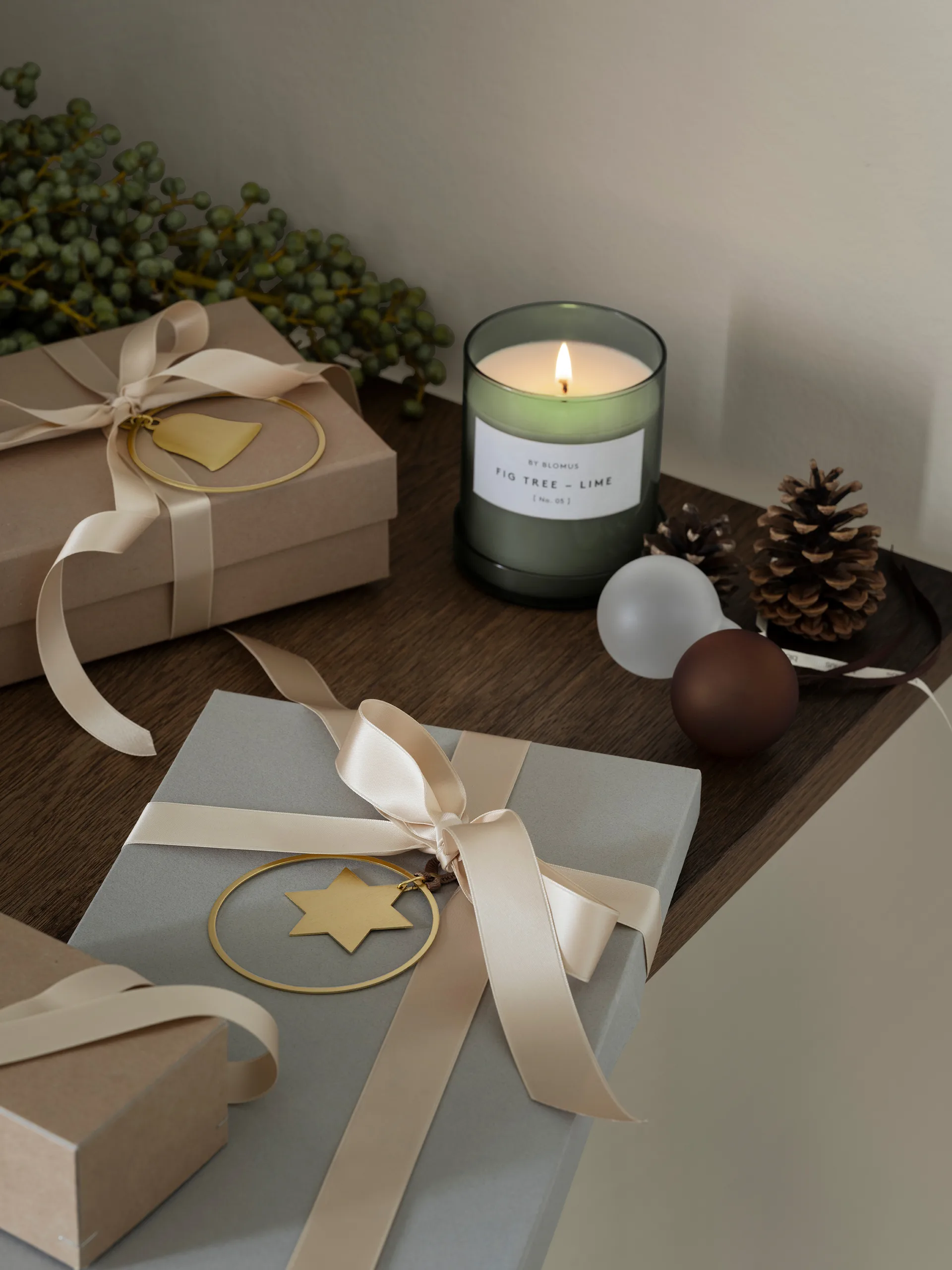 발로아 향초 45시간, Fikon/Lime Agave Green blomus | 블로무스