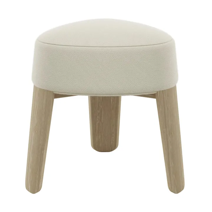 쿠온 스툴 Ø47x45cm - Boucla beige - Blomus | 블로무스