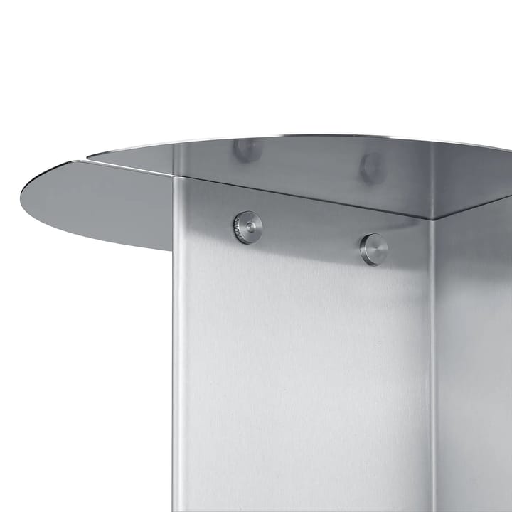 오루 벤치 80x45 cm, Matte stainless steel blomus | 블로무스