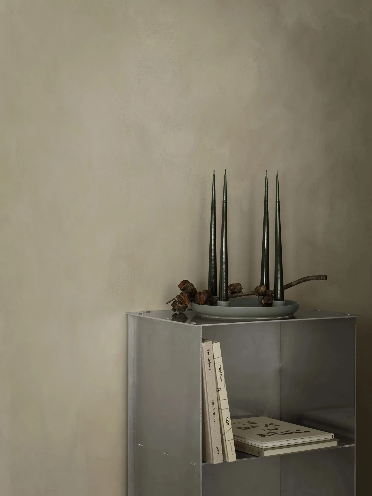 ADVENT 캔들스틱 Ø27 cm, Duck green blomus | 블로무스