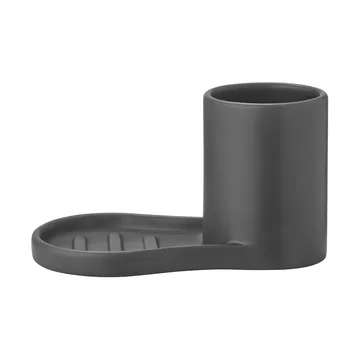 피로 디시 브러시와 비누 홀더 - Black - blomus | 블로무스