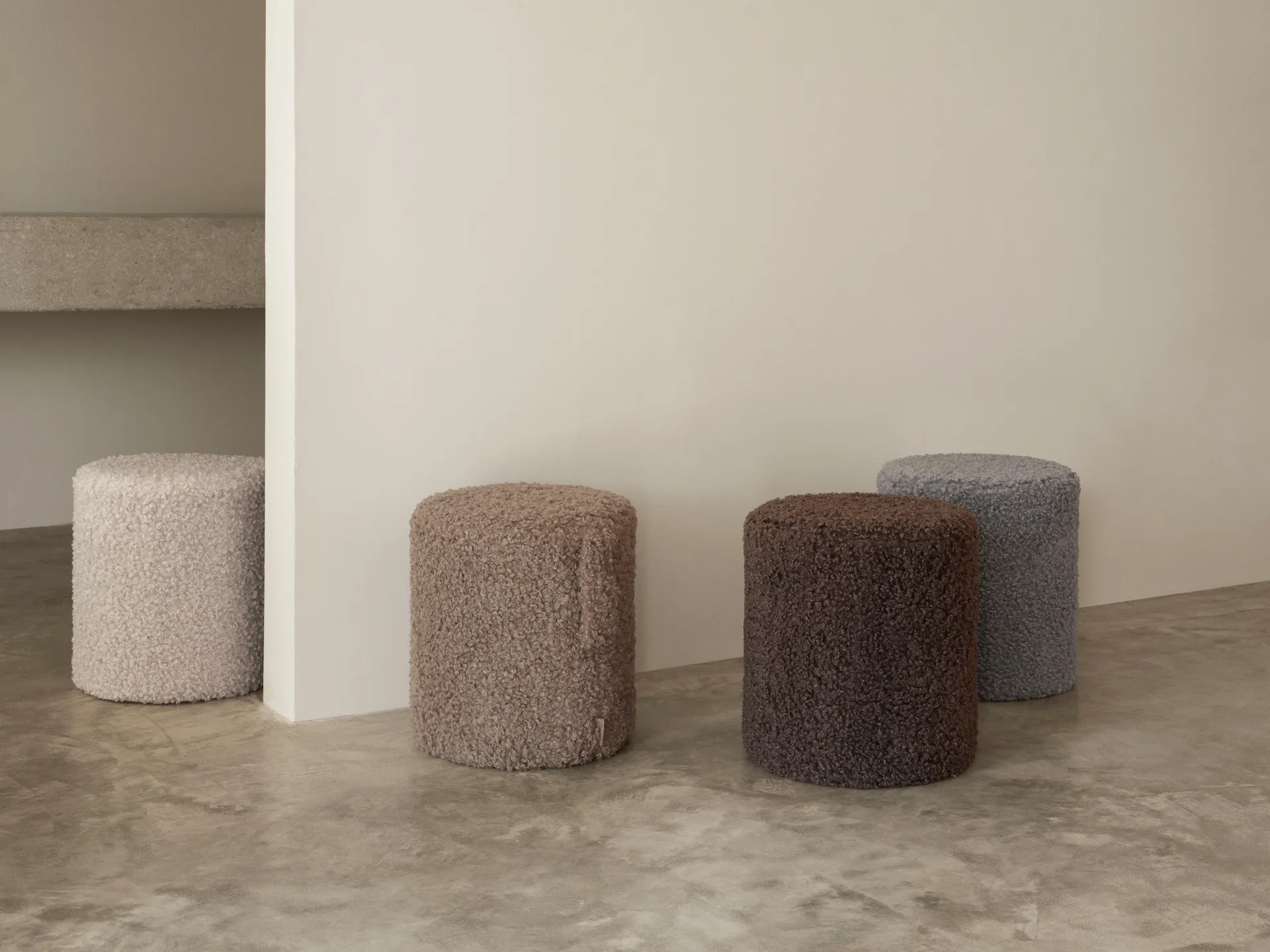 테디 푸프, Espresso, Ø35x40 cm blomus | 블로무스