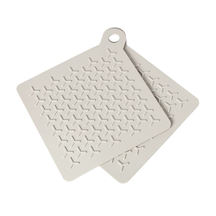 Flip 오븐 미트 2개 세트 - moonbeam (light grey) - Blomus | 블로무스