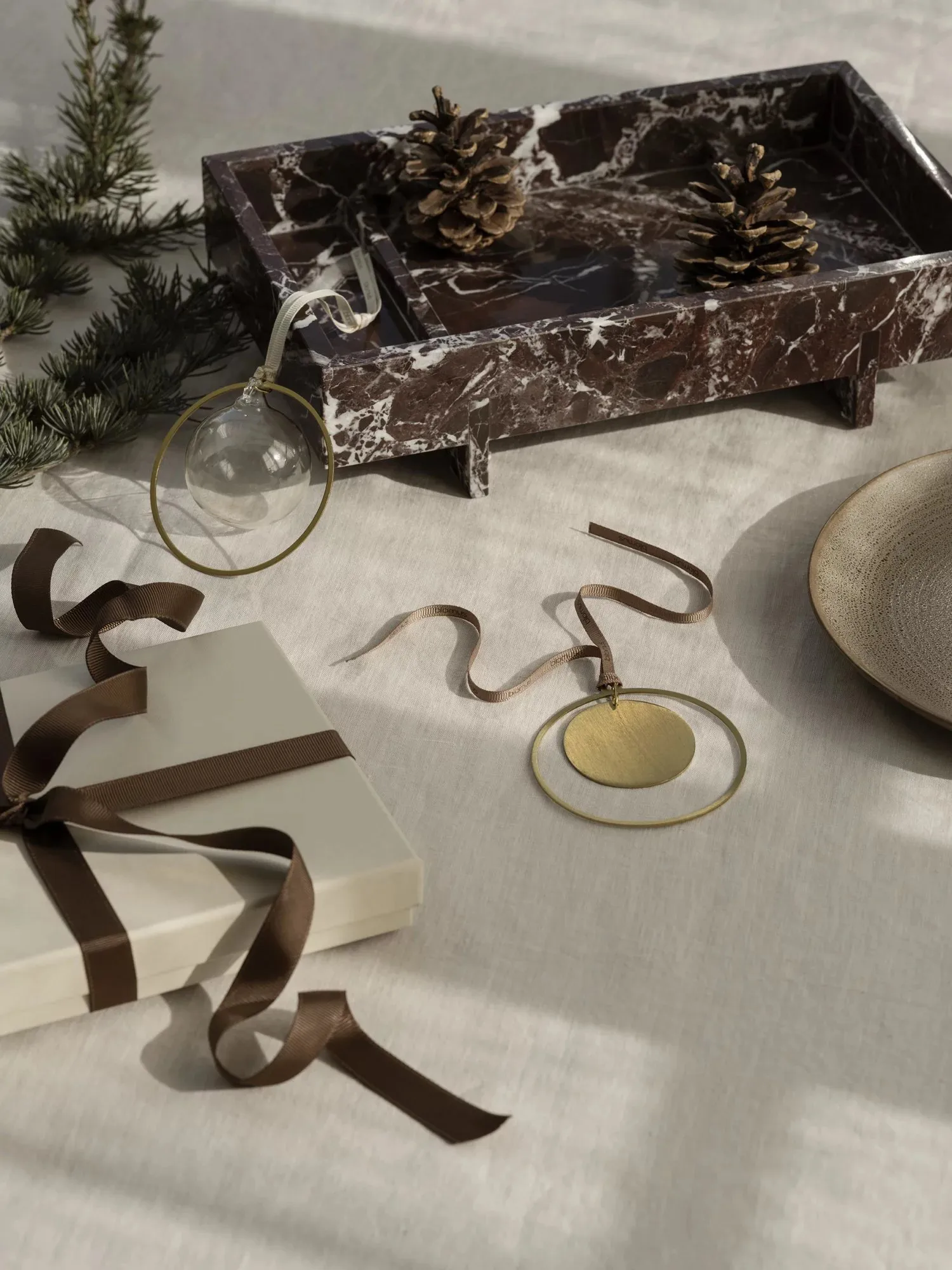 KITAI 크리스마스 바우블 8,5 cm 4개 세트, Clear blomus | 블로무스