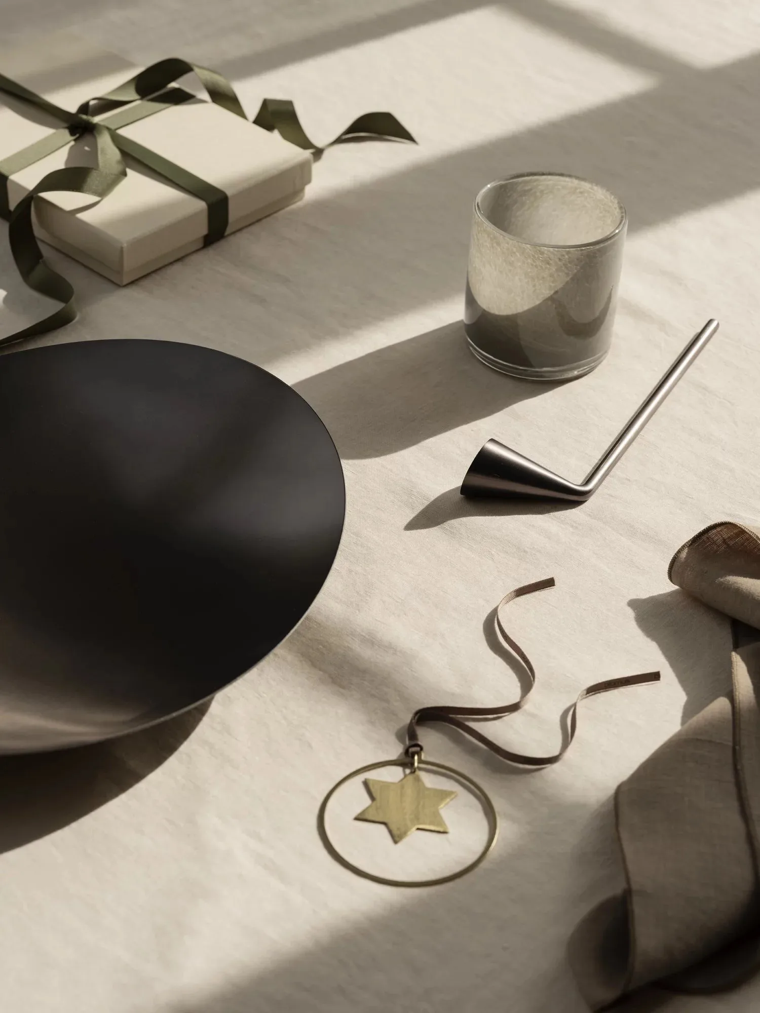 KITAI 크리스마스 트리 장식 8,5 cm 4개 세트, Stars blomus | 블로무스